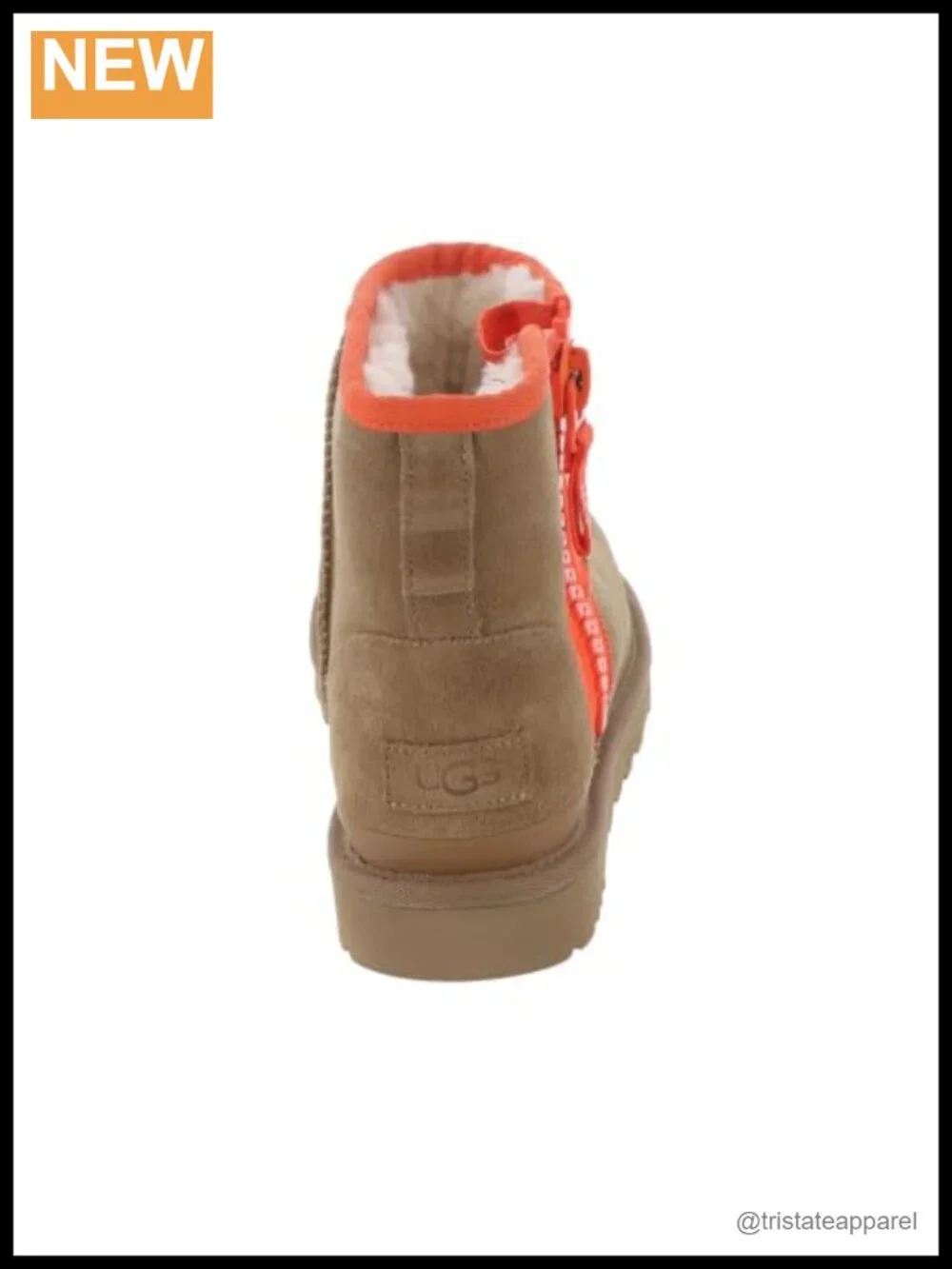 Suede Ankle Booties with Zipper, Wool Lining, EVA Sole